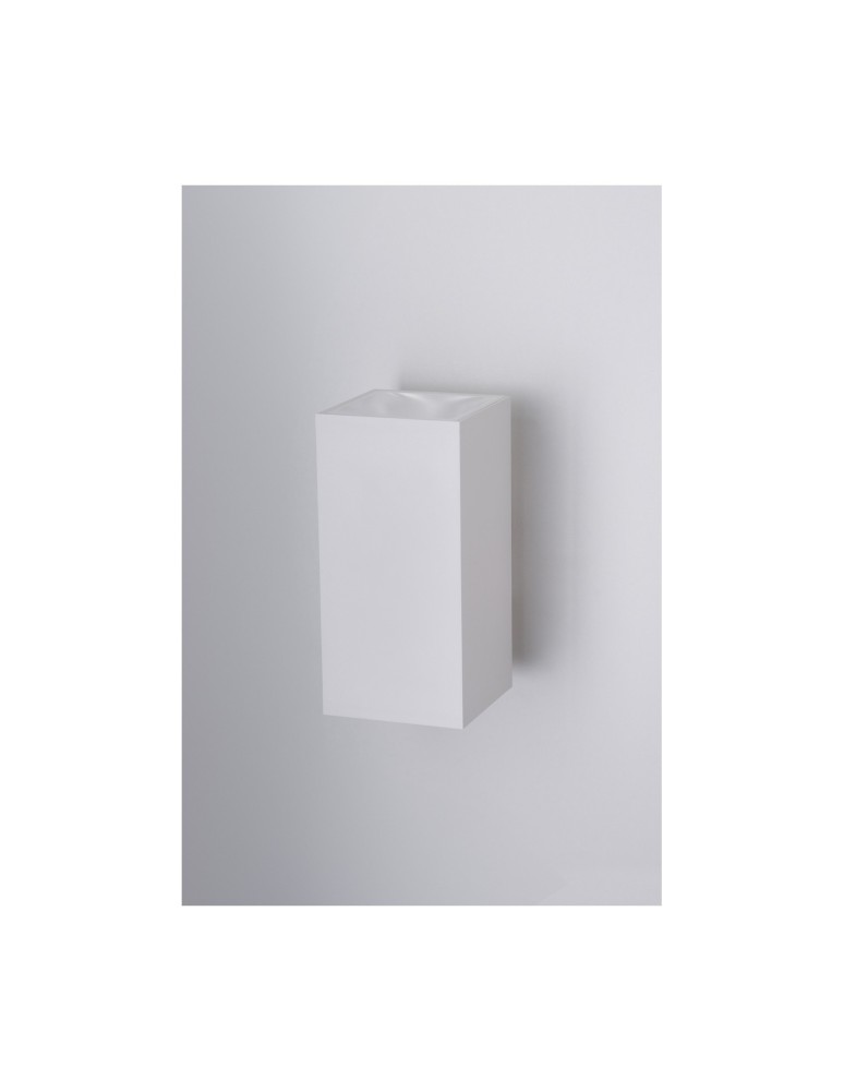 Outdoor wall lamps - Azzardo ROLAND 2 SQ WALL IP65 WH Outdoor wall lamp AZ5232 - product kolory-swiatla.pl 2