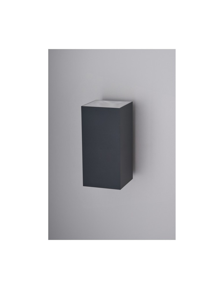 Outdoor wall lamps - Azzardo ROLAND 2 SQ WALL IP65 DGR Outdoor wall lamp AZ5231 - product kolory-swiatla.pl 2