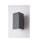 Outdoor wall lamps - Azzardo ROLAND 2 SQ WALL IP65 DGR Outdoor wall lamp AZ5231 - product 3