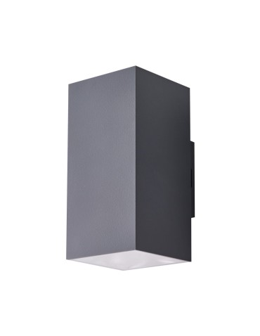Azzardo ROLAND 2 SQ WALL IP65 DGR Outdoor wall lamp AZ5231