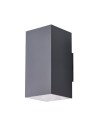 Azzardo ROLAND 2 SQ WALL IP65 DGR Outdoor wall lamp AZ5231
