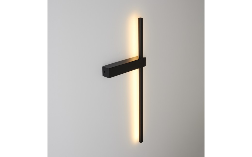  Step Into Design Lampa ścienna SOUL LED czarna 60 cm SP-MD1022S-BLACK