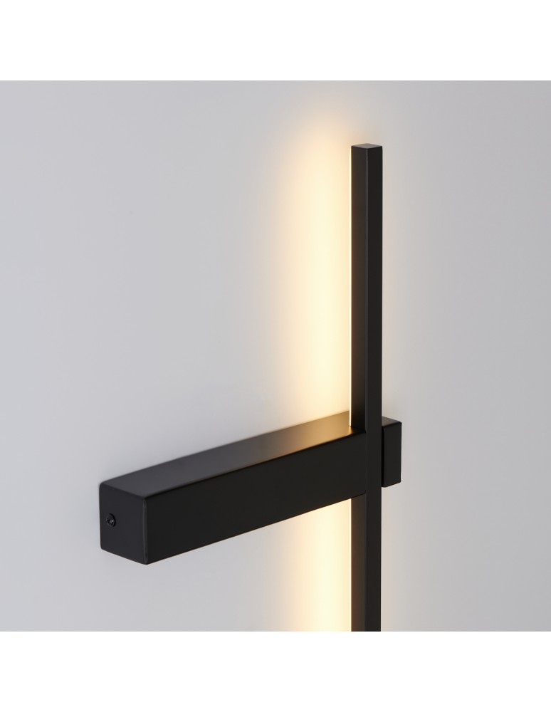 Modern wall lamps -  Step Into Design SOUL LED wall lamp black 60 cm SP-MD1022S-BLACK - product kolory-swiatla.pl 5