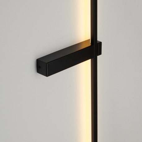  Step Into Design Lampa ścienna SOUL LED czarna 90 cm SP-MD1022M-BLACK
