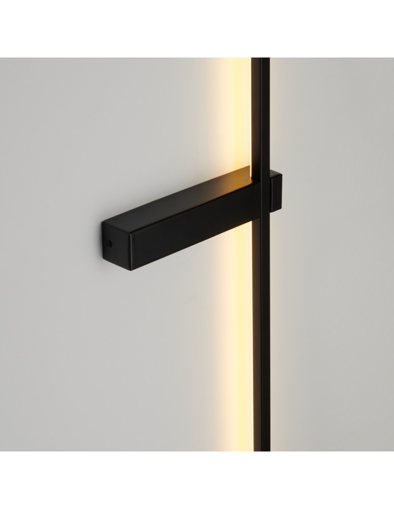 Modern wall lamps -  Step Into Design SOUL LED wall lamp black 90 cm SP-MD1022M-BLACK - product kolory-swiatla.pl 6