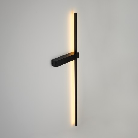  Step Into Design Lampa ścienna SOUL LED czarna 90 cm SP-MD1022M-BLACK
