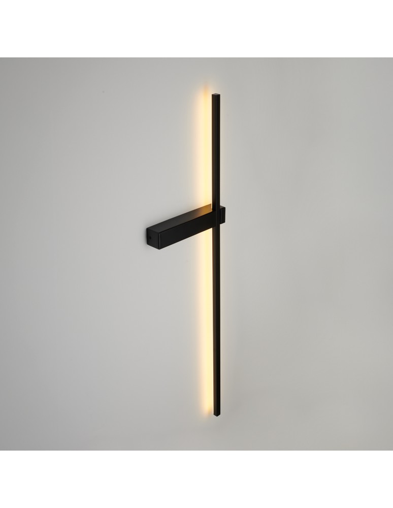 Modern wall lamps -  Step Into Design SOUL LED wall lamp black 90 cm SP-MD1022M-BLACK - product kolory-swiatla.pl 7