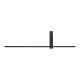  Step Into Design Lampa ścienna SOUL LED czarna 90 cm SP-MD1022M-BLACK