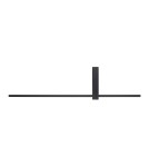 Modern wall lamps -  Step Into Design SOUL LED wall lamp black 90 cm SP-MD1022M-BLACK - product 9