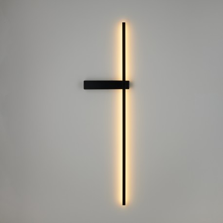  Step Into Design Lampa ścienna SOUL LED czarna 90 cm SP-MD1022M-BLACK