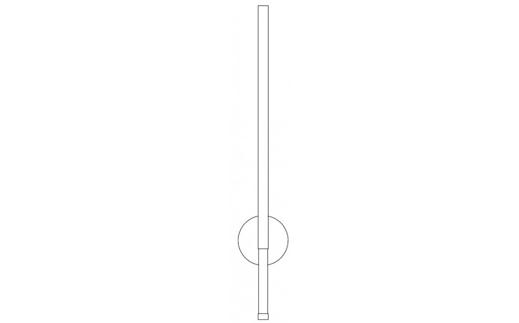  Step Into Design Lampa ścienna FRESCO LED złota 65 cm ST-MD1024S