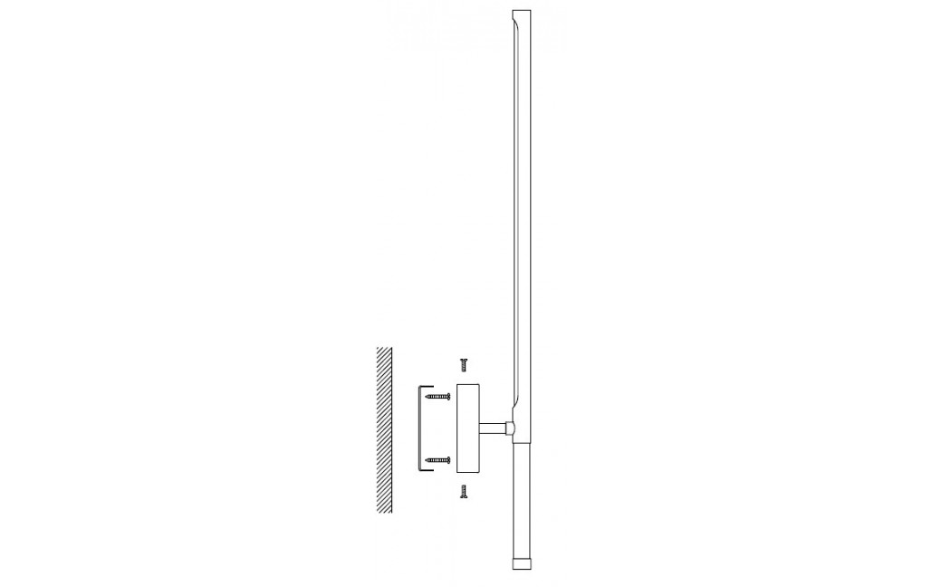  Step Into Design Lampa ścienna FRESCO LED złota 95 cm ST-MD1024M