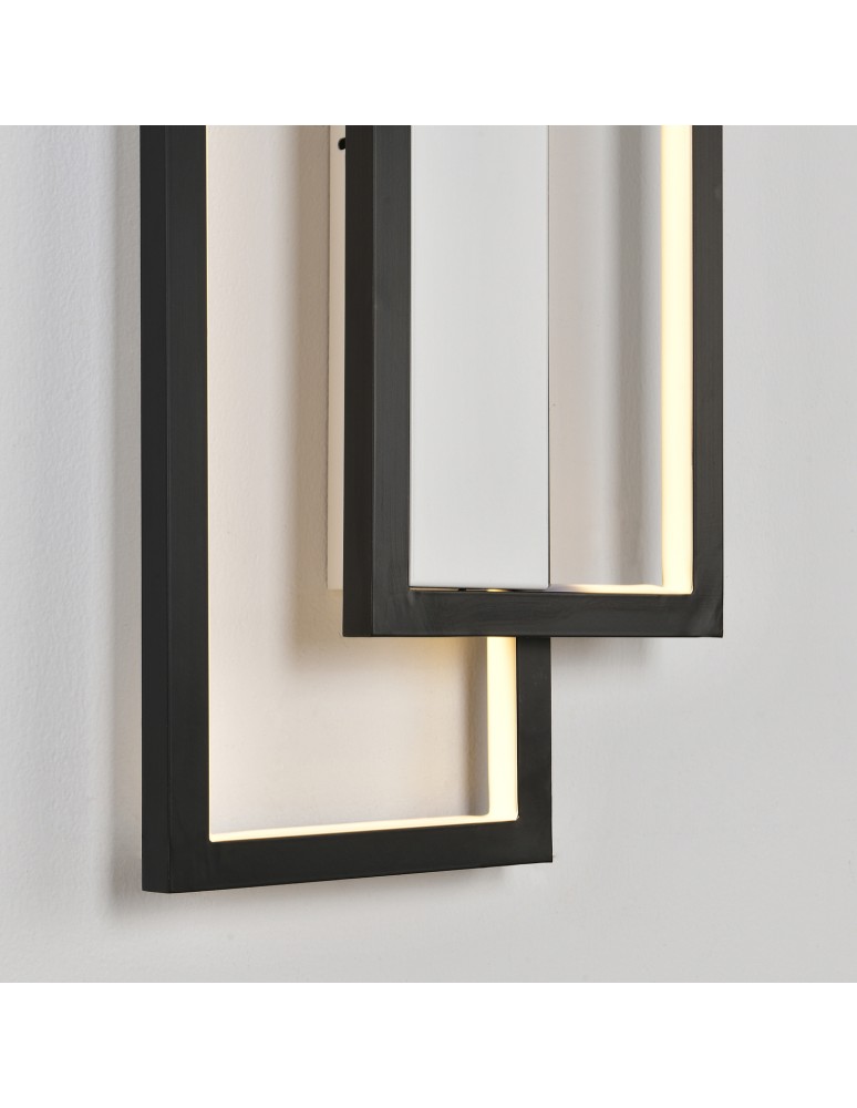 Modern wall lamps -  Step Into Design SYMMETRY-100 LED wall lamp black 100 cm ST-MD1027S - product kolory-swiatla.pl 5