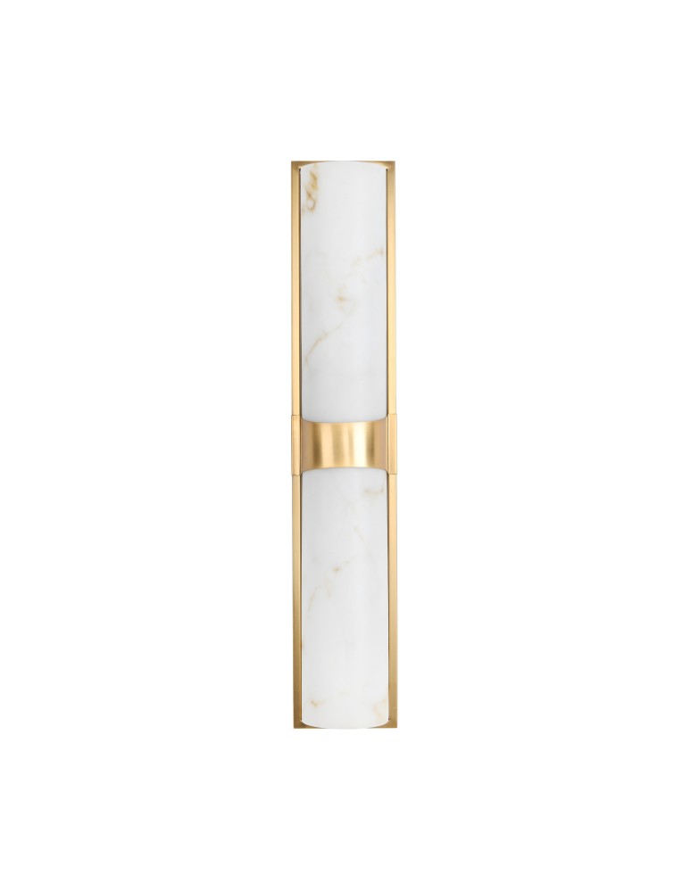 Glamour wall lamps -  Step Into Design MURO LED wall lamp white marble 66 cm ST-3426-AGB-CE. - product kolory-swiatla.pl 1