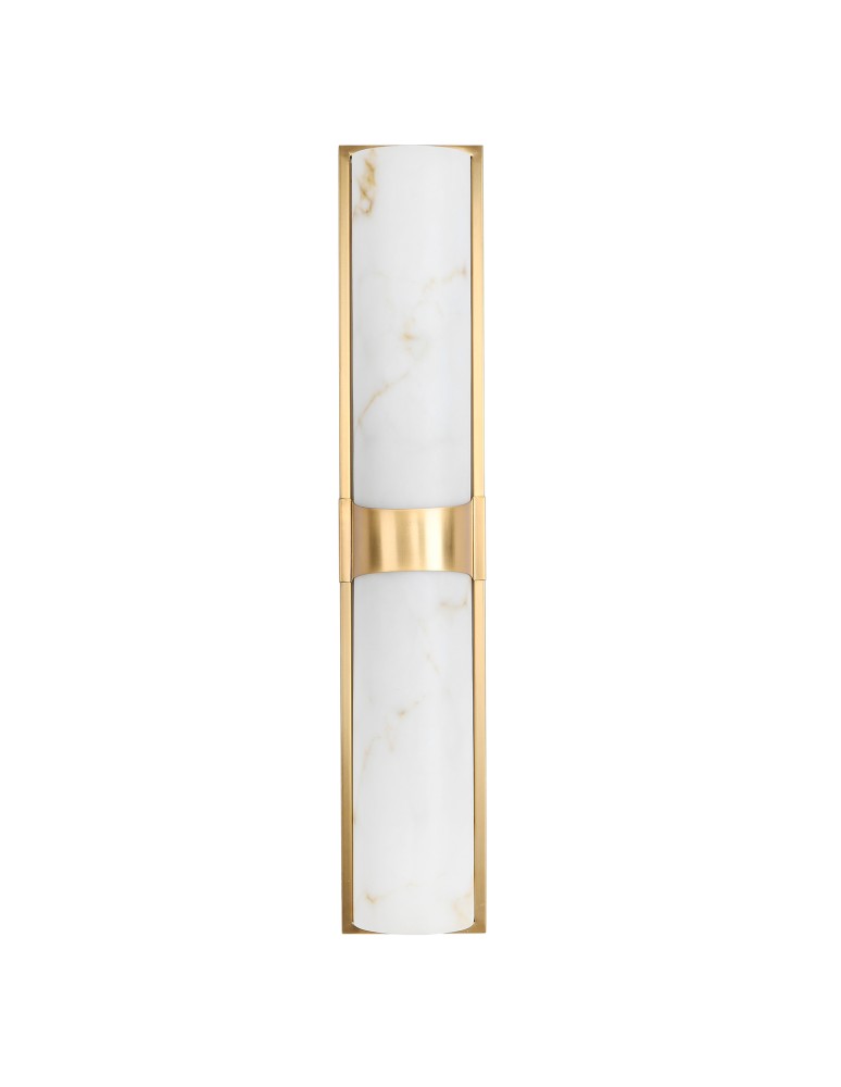 Glamour wall lamps -  Step Into Design MURO LED wall lamp white marble 66 cm ST-3426-AGB-CE. - product kolory-swiatla.pl 2