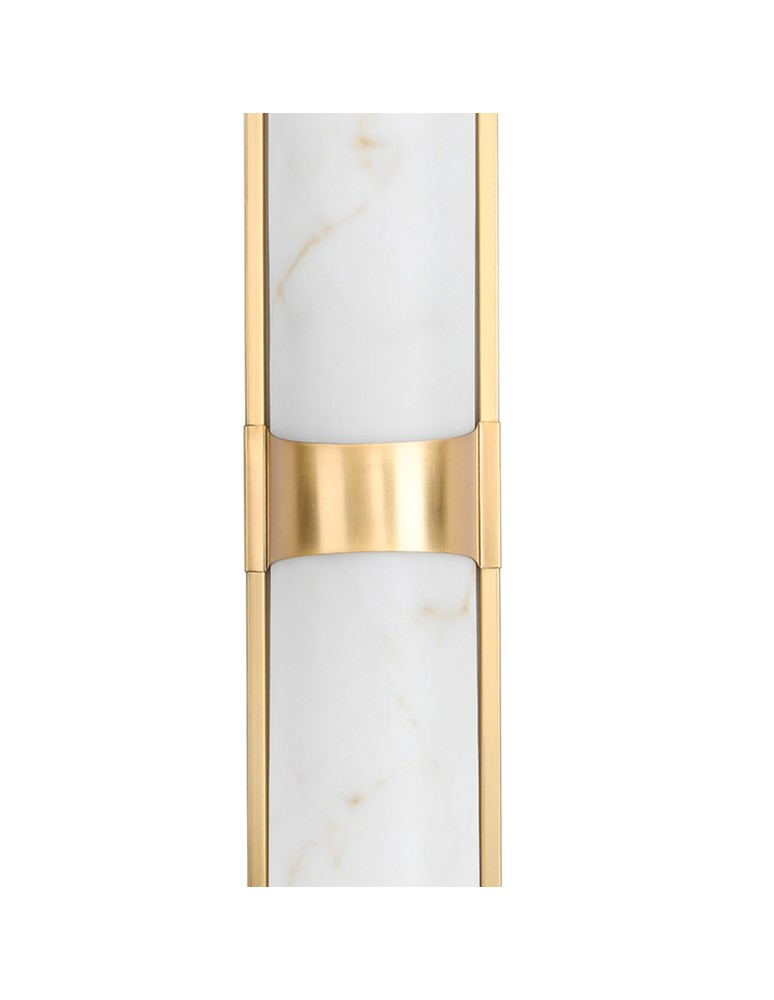 Glamour wall lamps -  Step Into Design MURO LED wall lamp white marble 66 cm ST-3426-AGB-CE. - product kolory-swiatla.pl 5
