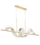 Pendant lamps over the island -  Step Into Design RITZ LED pendant lamp gold 150 cm ST-MD2405161 - product 5