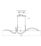 Pendant lamps over the island -  Step Into Design RITZ LED pendant lamp gold 150 cm ST-MD2405161 - product 8