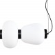  Step Into Design Lampa wisząca BRILLA-6 LED biało-czarna 125 cm ST-CP241210-6L BLACK WHITE