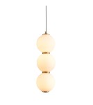 Modern pendant lamps -  Step Into Design PERLA LED pendant lamp 12 cm gold ST-CP231222-3L gold - product 1