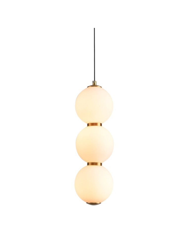Modern pendant lamps -  Step Into Design PERLA LED pendant lamp 12 cm gold ST-CP231222-3L gold - product kolory-swiatla.pl 1