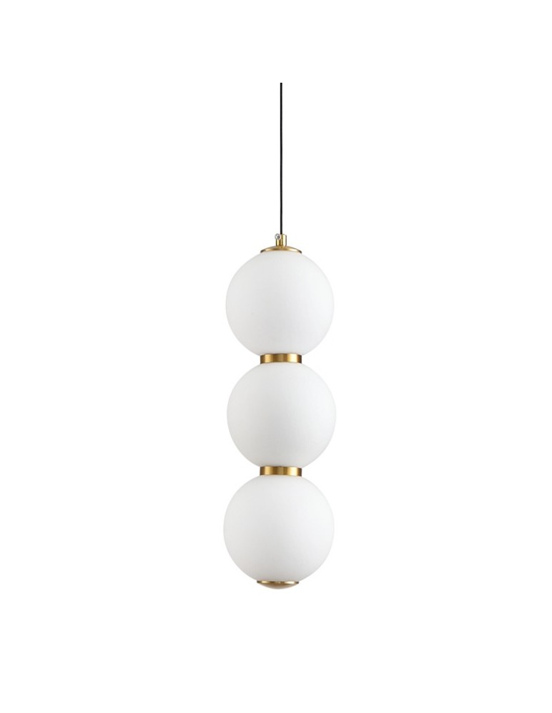 Modern pendant lamps -  Step Into Design PERLA LED pendant lamp 12 cm gold ST-CP231222-3L gold - product kolory-swiatla.pl 5