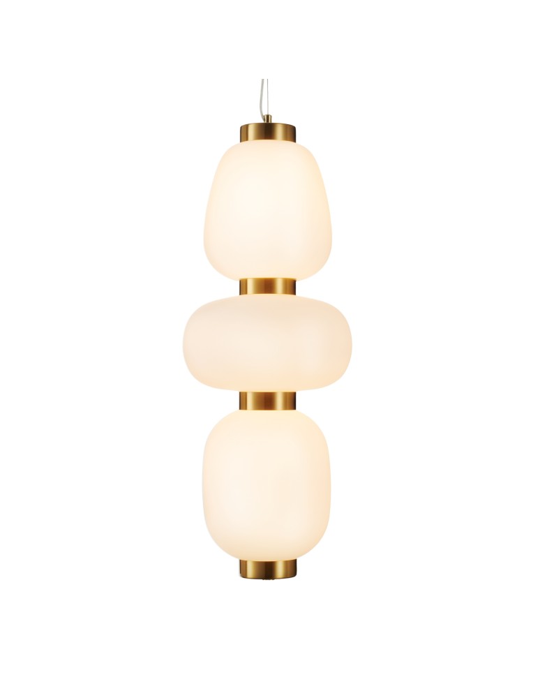 Modern pendant lamps -  Step Into Design BRILLA-3 LED pendant lamp gold 23 cm ST-CP241210-3L gold - product kolory-swiatla.pl 1