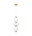 Modern pendant lamps -  Step Into Design BRILLA-3 LED pendant lamp gold 23 cm ST-CP241210-3L gold - product 3
