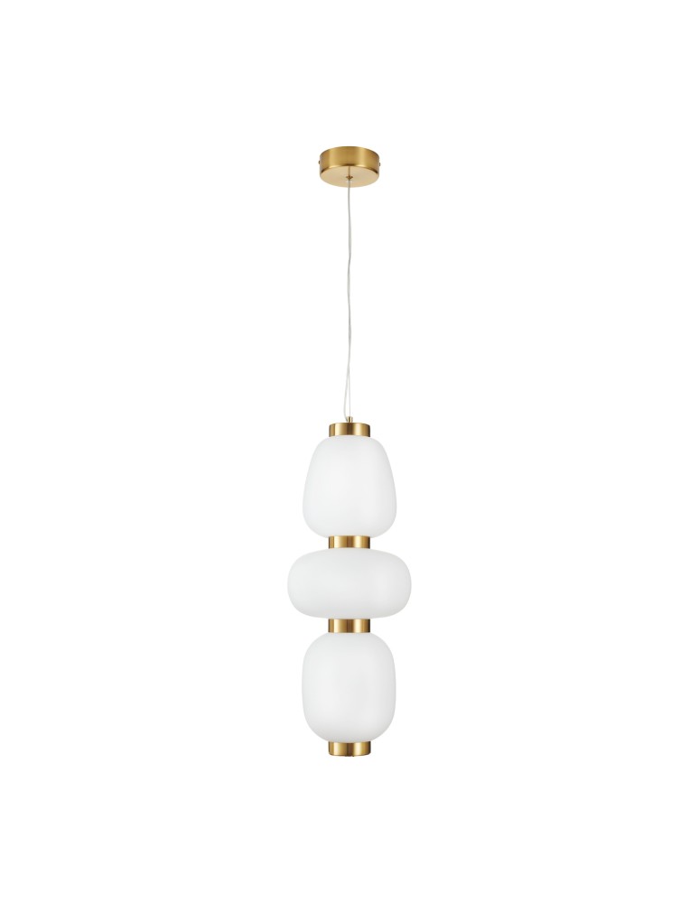 Modern pendant lamps -  Step Into Design BRILLA-3 LED pendant lamp gold 23 cm ST-CP241210-3L gold - product kolory-swiatla.pl 3