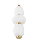 Modern pendant lamps -  Step Into Design BRILLA-3 LED pendant lamp gold 23 cm ST-CP241210-3L gold - product 5