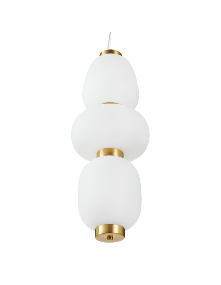 Modern pendant lamps -  Step Into Design BRILLA-3 LED pendant lamp gold 23 cm ST-CP241210-3L gold - product kolory-swiatla.pl 5