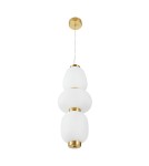 Modern pendant lamps -  Step Into Design BRILLA-3 LED pendant lamp gold 23 cm ST-CP241210-3L gold - product 7