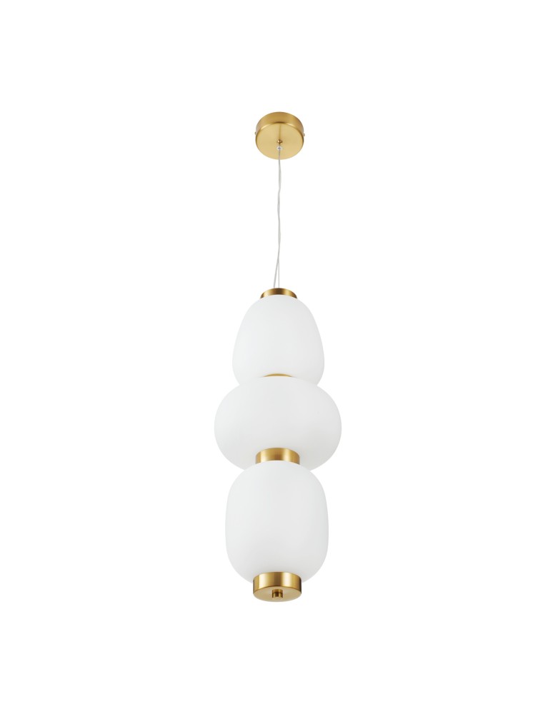 Modern pendant lamps -  Step Into Design BRILLA-3 LED pendant lamp gold 23 cm ST-CP241210-3L gold - product kolory-swiatla.pl 7