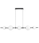 Pendant lamps over the island -  Step Into Design MILA pendant lamp black 140 cm ST-CP241222-5L - product 1