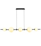 Pendant lamps over the island -  Step Into Design MILA pendant lamp black 140 cm ST-CP241222-5L - product 2
