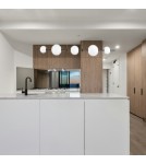 Pendant lamps over the island -  Step Into Design MILA pendant lamp black 140 cm ST-CP241222-5L - product 8