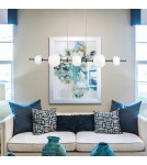 Pendant lamps over the island -  Step Into Design MILA pendant lamp black 140 cm ST-CP241222-5L - product 9