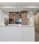 Modern pendant lamps -  Step Into Design ZIGZAG LED pendant lamp white 90 cm ST-MD240602 WHITE - product 6