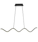 Modern pendant lamps -  Step Into Design ZIGZAG LED pendant lamp black 90 cm ST-MD240602 BLACK - product 1