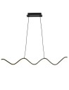  Step Into Design Lampa wisząca ZIGZAG LED czarna 90 cm ST-MD240602 BLACK