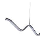 Modern pendant lamps -  Step Into Design ZIGZAG LED pendant lamp black 90 cm ST-MD240602 BLACK - product 4