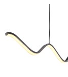 Modern pendant lamps -  Step Into Design ZIGZAG LED pendant lamp black 90 cm ST-MD240602 BLACK - product 5