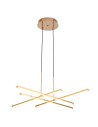  Step Into Design CRISS CROSS LED pendant lamp gold 78 cm ST-MD240406-4 gold