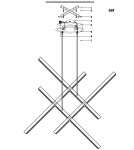 Modern pendant lamps -  Step Into Design CRISS CROSS LED pendant lamp gold 78 cm ST-MD240406-4 gold - product 7