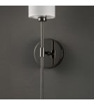 Hampton style wall lamps -  Step Into Design DARLING wall lamp gloss black 53 cm ST-9501W BLACK - product 4