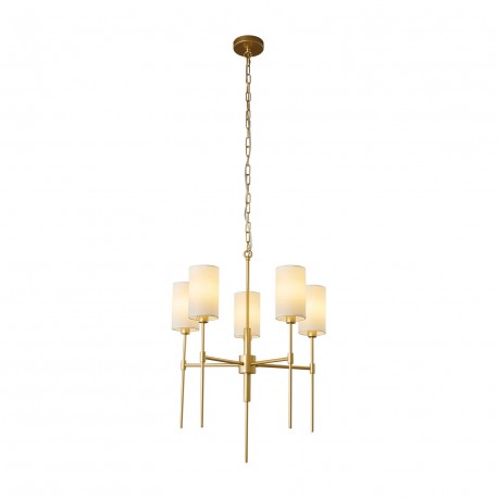  Step Into Design Lampa wisząca DARLING żyrandol złota 60 cm ST-9501-5 GOLD