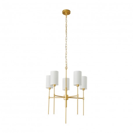  Step Into Design Lampa wisząca DARLING żyrandol złota 60 cm ST-9501-5 GOLD