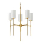 5-point chandeliers -  Step Into Design DARLING gold chandelier pendant lamp 60 cm ST-9501-5 GOLD - product 4
