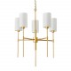 Step Into Design Lampa wisząca DARLING żyrandol złota 60 cm ST-9501-5 GOLD