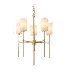 5-point chandeliers -  Step Into Design DARLING gold chandelier pendant lamp 60 cm ST-9501-5 GOLD - product 1